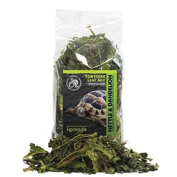 Komodo Tortoise Leaf Mix 100g 1 Komodo Tortoise Leaf Mix 100g