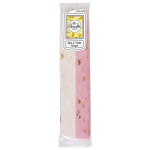 Bramble Foods Pink & White Nougat Confectionery Bar (Large)