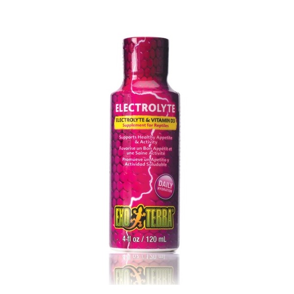 Exo Terra Electrolyte & Vitamin D3 Supplement 120ml 1 Exo Terra Electrolyte & Vitamin D3 Supplement 120ml