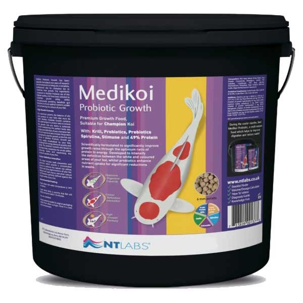 NT Labs Pond Medikoi Probiotic Growth 6mm 10kg 1 NT Labs Pond Medikoi Probiotic Growth 6mm 10kg