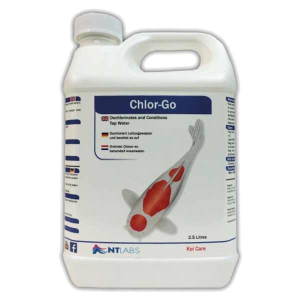 NT Labs Koi Care Chlor-Go Tap Water Conditioner 2.5 Litres 1 NT Labs Koi Care Chlor-Go Tap Water Conditioner 2.5 Litres