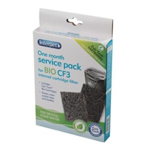 Interpet Bio-CF3 Internal Cartridge Filter 1 Month Service Pack