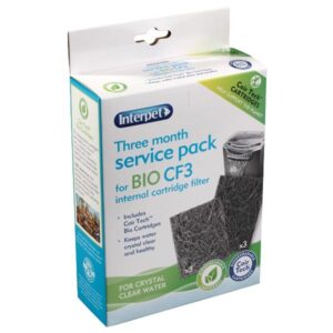 Interpet Bio-CF3 Internal Cartridge Filter 3 Month Service Pack