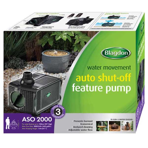 Blagdon Auto Shut-off Feature Pump 2000 1 Blagdon Auto Shut-off Feature Pump 2000