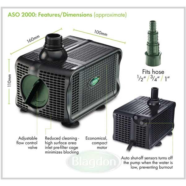 Blagdon Auto Shut-off Feature Pump 2000 3 Blagdon Auto Shut-off Feature Pump 2000 - Image 3