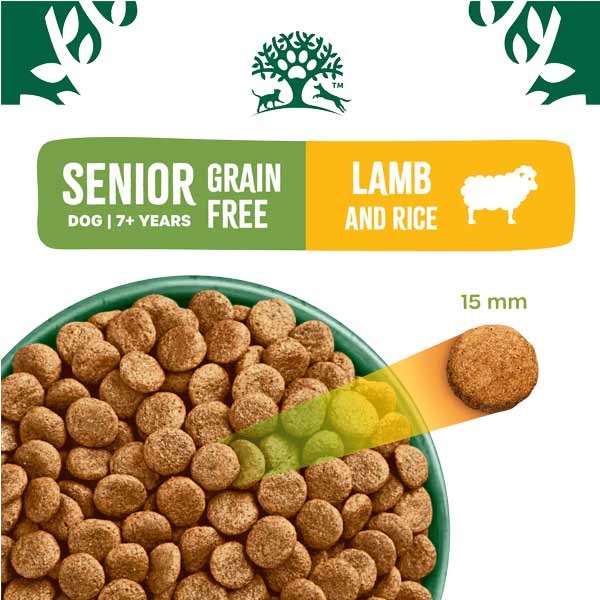 James Wellbeloved Grain Free Lamb & Veg Senior 1.5kg Dry Dog Food 2 James Wellbeloved Grain Free Lamb & Veg Senior 1.5kg Dry Dog Food - Image 2
