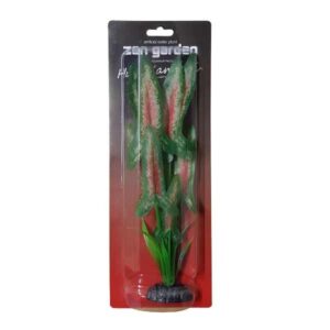 Hugo Kamishi Saggitaria Green/Red Silk 30cm