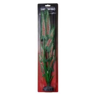 Hugo Kamishi Saggitaria Green/Red Silk 50cm