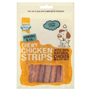 Good Boy Chewy Chicken Strips 100g Dog Treat