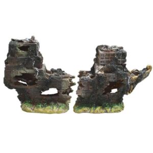 Aqua One Shipwreck Medium 43x21cm (2 piece)