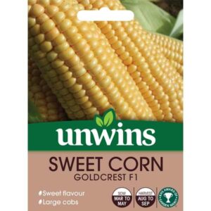 Unwins Sweet Corn Goldcrest Seeds