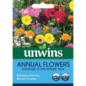 Unwins Annuals Flowers Unwins Container Mix Seeds