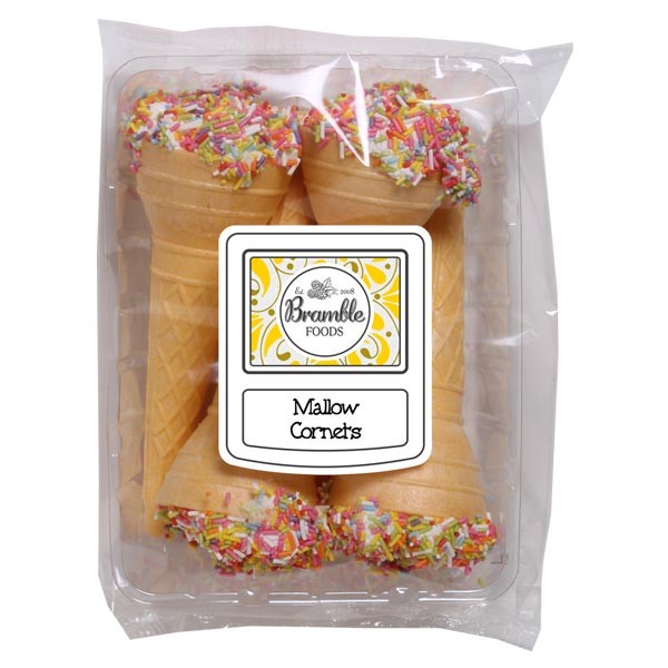 Bramble Foods Mallow Cones 4 Pack 1 Bramble Foods Mallow Cones 4 Pack