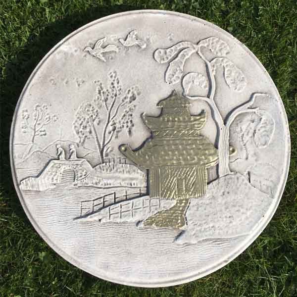 Willow Oriental Stepping Stone 33cm 1 Willow Oriental Stepping Stone 33cm