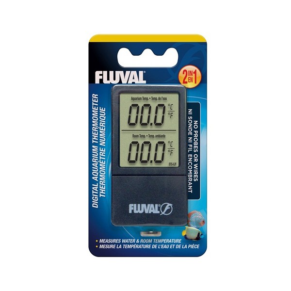Fluval Wireless 2-in-1 Digital Thermometer 1 Fluval Wireless 2-in-1 Digital Thermometer