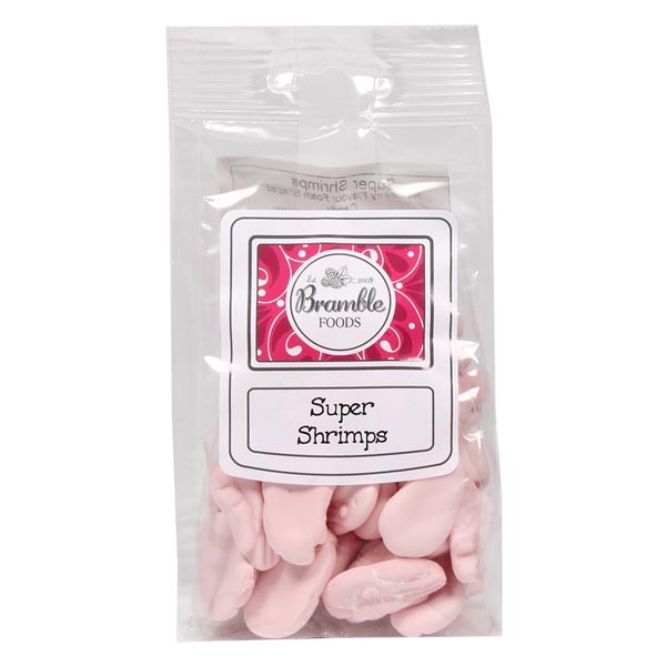 Bramble Foods Super Shrimps Confectionery Bag 1 Bramble Foods Super Shrimps Confectionery Bag