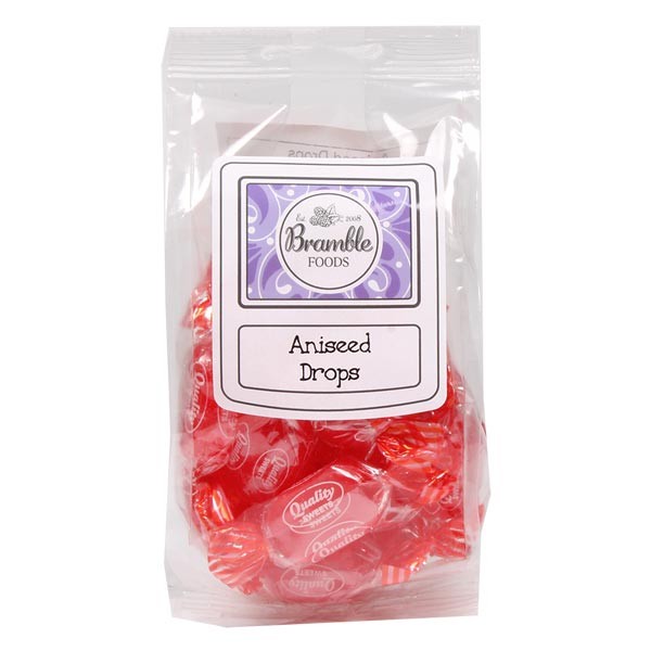 Bramble Foods Aniseed Drops Confectionery Bag 1 Bramble Foods Aniseed Drops Confectionery Bag