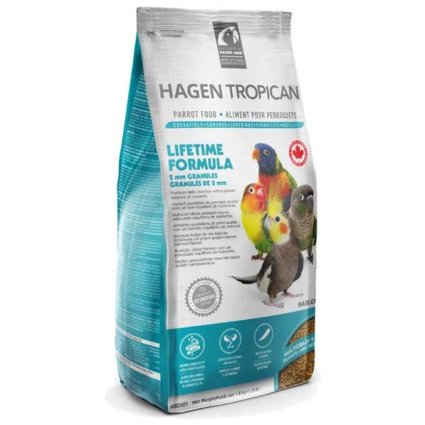 Hari Tropican Lifetime Cockatiel 2mm Formula 1.8kg