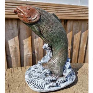 Leaping Salmon Fountain 38cm