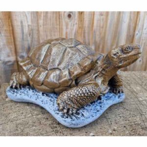 Tortoise Stone Garden Ornament (Large) 17cm