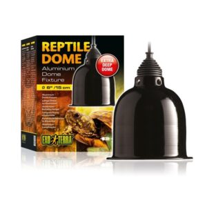 Exo Terra Aluminum Dome Fixture Small