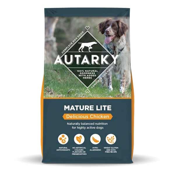 Autarky Chicken Lite Mature 12kg Dry Dog Food 1 Autarky Chicken Lite Mature 12kg Dry Dog Food