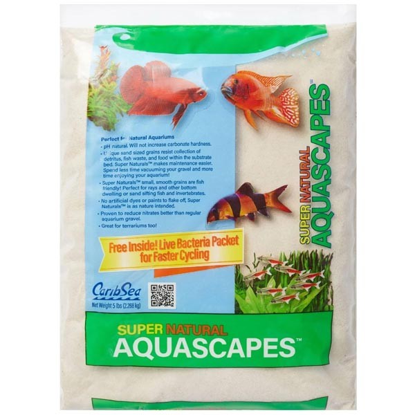 CaribSea Super Naturals Moonlight Sand 20lbs 1 CaribSea Super Naturals Moonlight Sand 20lbs