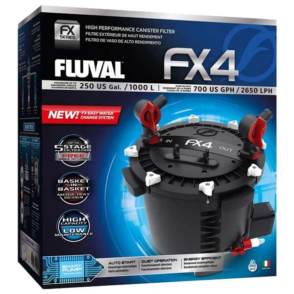 Fluval Fx4 High Performance External Canister Filter 1 Fluval Fx4 High Performance External Canister Filter
