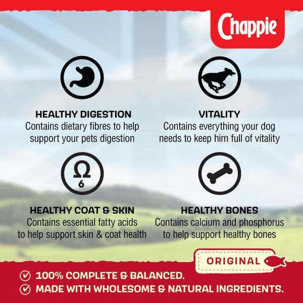 Chappie Original Tin 412g Wet Dog Food 3 Chappie Original Tin 412g Wet Dog Food - Image 3