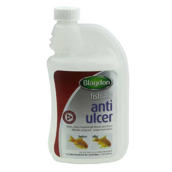 Blagdon Anti Ulcer Pond Fish Treatment 500ml 1 Blagdon Anti Ulcer Pond Fish Treatment 500ml