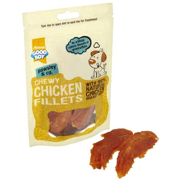 Good Boy Chicken Fillets 80g Dog Treat 3 Good Boy Chicken Fillets 80g Dog Treat - Image 3