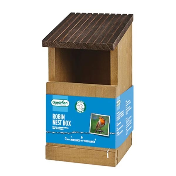 Gardman Wild Bird Care Robin Nest Box 1 Gardman Wild Bird Care Robin Nest Box
