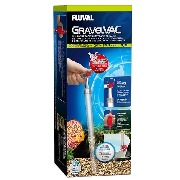 Fluval Gravel Vac Small/Medi um tanks up to 50cm 1 Fluval Gravel Vac Small/Medi um tanks up to 50cm