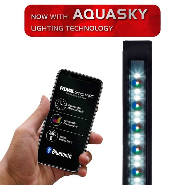 Fluval Roma 125 Oak Bluetooth LED Aquarium & Cabinet 3 Fluval Roma 125 Oak Bluetooth LED Aquarium & Cabinet - Image 3