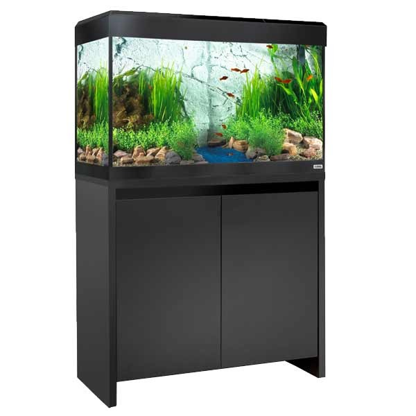 Fluval Roma 125 Black Bluetooth LED Aquarium & Cabinet 1 Fluval Roma 125 Black Bluetooth LED Aquarium & Cabinet