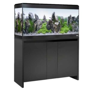 Fluval Roma 200 Black Bluetooth LED Aquarium & Cabinet