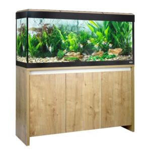 Fluval Roma 240 Oak Bluetooth LED Aquarium & Cabinet