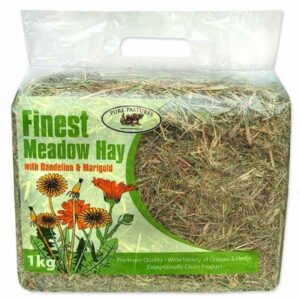 Pure Pastures Finest Meadow Hay With Dandelion & Marigold 1kg