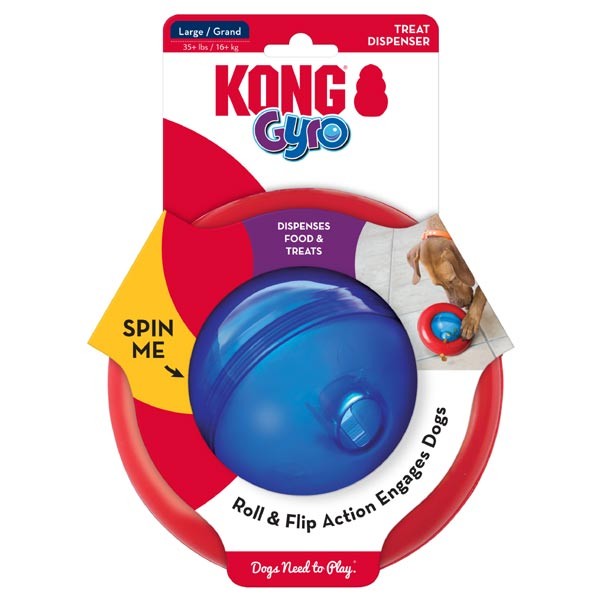 KONG Gyro Large Dog Toy 1 KONG Gyro Large Dog Toy