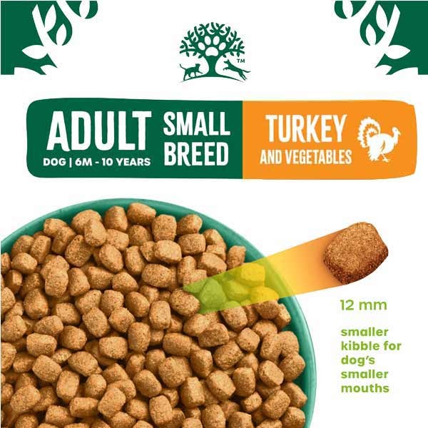 James Wellbeloved Grain Free Turkey & Veg Small Breed Adult 1.5kg Dry Dog Food 2 James Wellbeloved Grain Free Turkey & Veg Small Breed Adult 1.5kg Dry Dog Food - Image 2