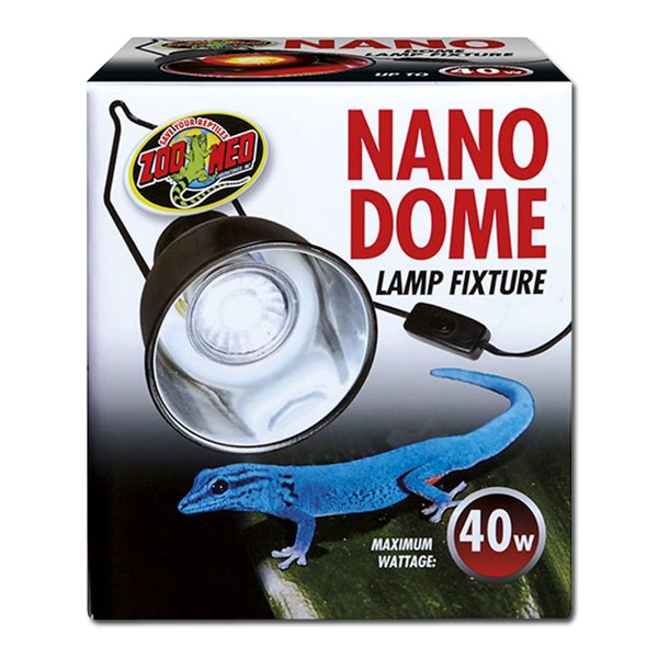 ZooMed Nano Dome Lamp Fixture 40w 1 ZooMed Nano Dome Lamp Fixture 40w
