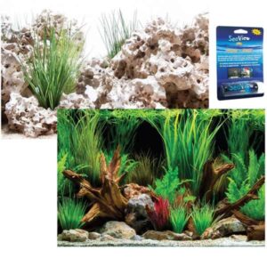 Hugo Kamishi Rock/Waterscape Background +Gel 45x100cm