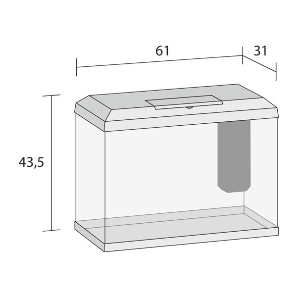Juwel Primo Black 70 2.0 LED Aquarium 3 Juwel Primo Black 70 2.0 LED Aquarium - Image 3
