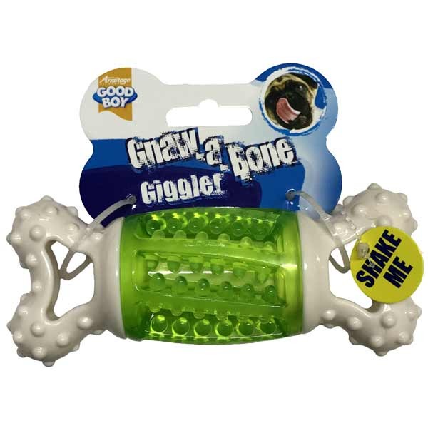 Good Boy A Bone Giggler Dog Toy 170mm Gnaw Dog Toy 1 Good Boy A Bone Giggler Dog Toy 170mm Gnaw Dog Toy