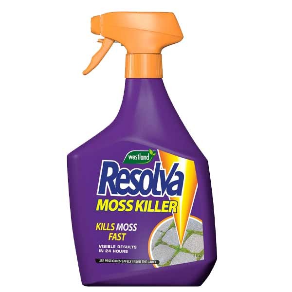 Resolva Moss Killer RTU 1 Litre 1 Resolva Moss Killer RTU 1 Litre