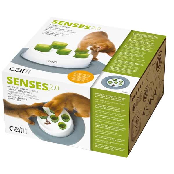 Catit Senses 2.0 Digger Feeder/Cat Toy 3 Catit Senses 2.0 Digger Feeder/Cat Toy - Image 3