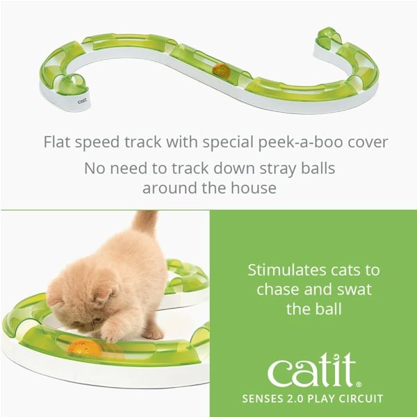 Catit Senses 2.0 Play Circuit Cat Toy 2 Catit Senses 2.0 Play Circuit Cat Toy - Image 2