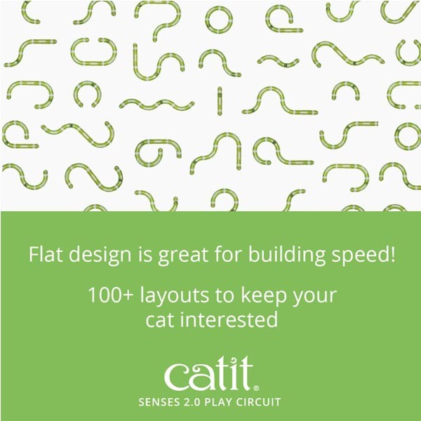 Catit Senses 2.0 Play Circuit Cat Toy 3 Catit Senses 2.0 Play Circuit Cat Toy - Image 3