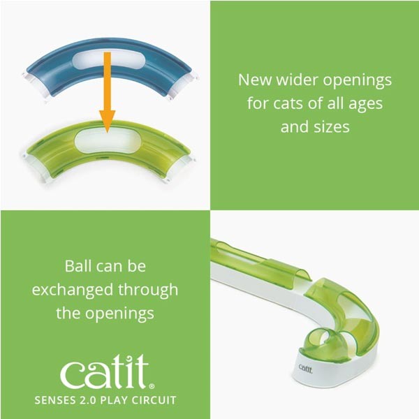 Catit Senses 2.0 Play Circuit Cat Toy 4 Catit Senses 2.0 Play Circuit Cat Toy - Image 4
