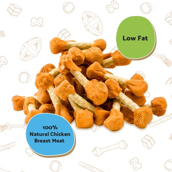 Good Boy Chicken Dumbbells 350g Dog Treat 2 Good Boy Chicken Dumbbells 350g Dog Treat - Image 2
